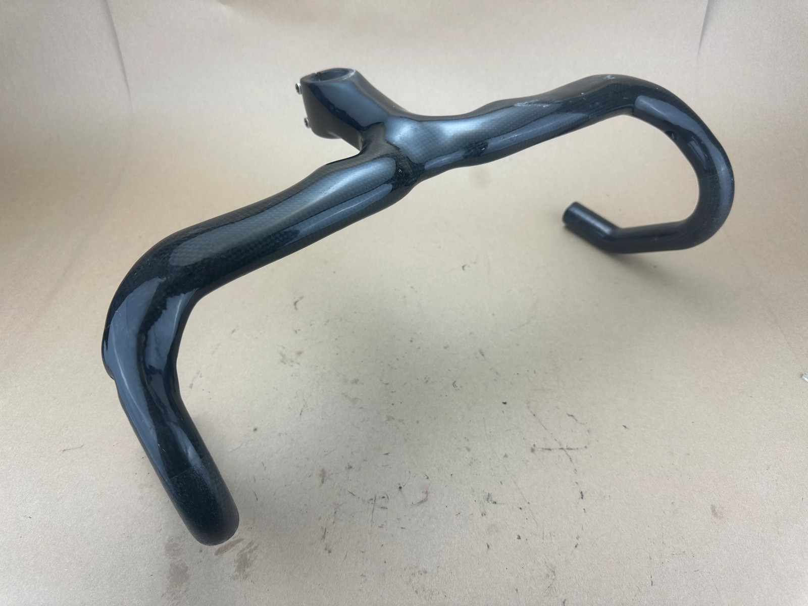 Unbranded Carbon Integrated Drop Handlebar 400 Width