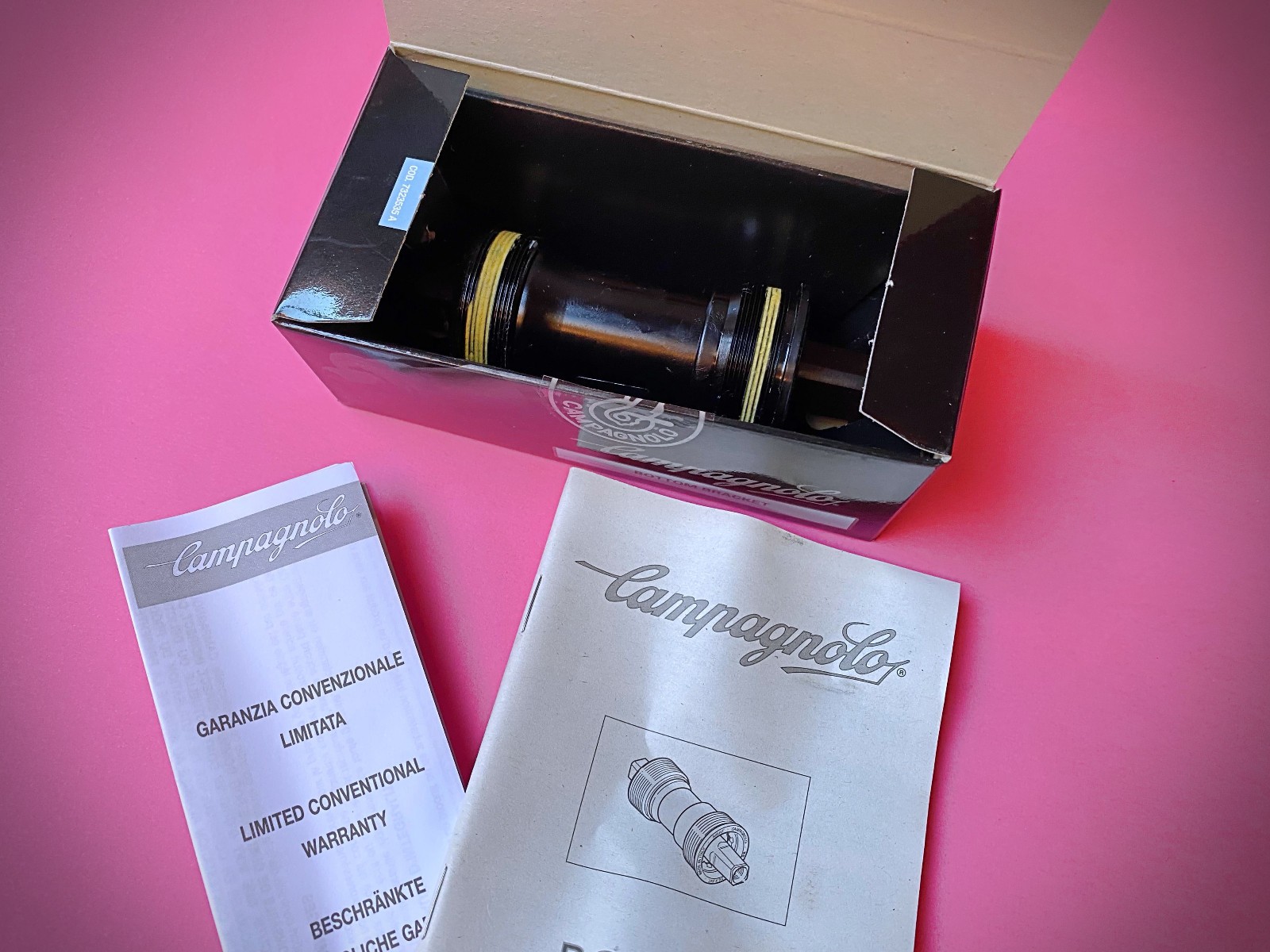 Campagnolo Centaur Bottom Bracket ITA THREAD FRAME PIN 111mm NEW