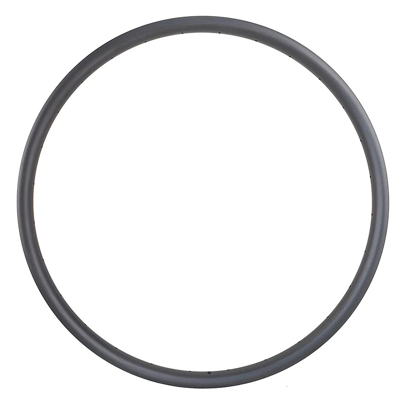 29er MTB XC 36mm Wide 23mm Deep Asymmetric Clincher Tubeless Carbon Rim 24 28H