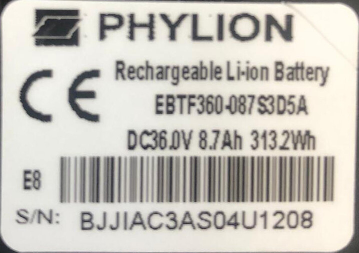 42V 2A PEN 3-Pin Charger for 36V Kross Hexagon ebike – Phylion System