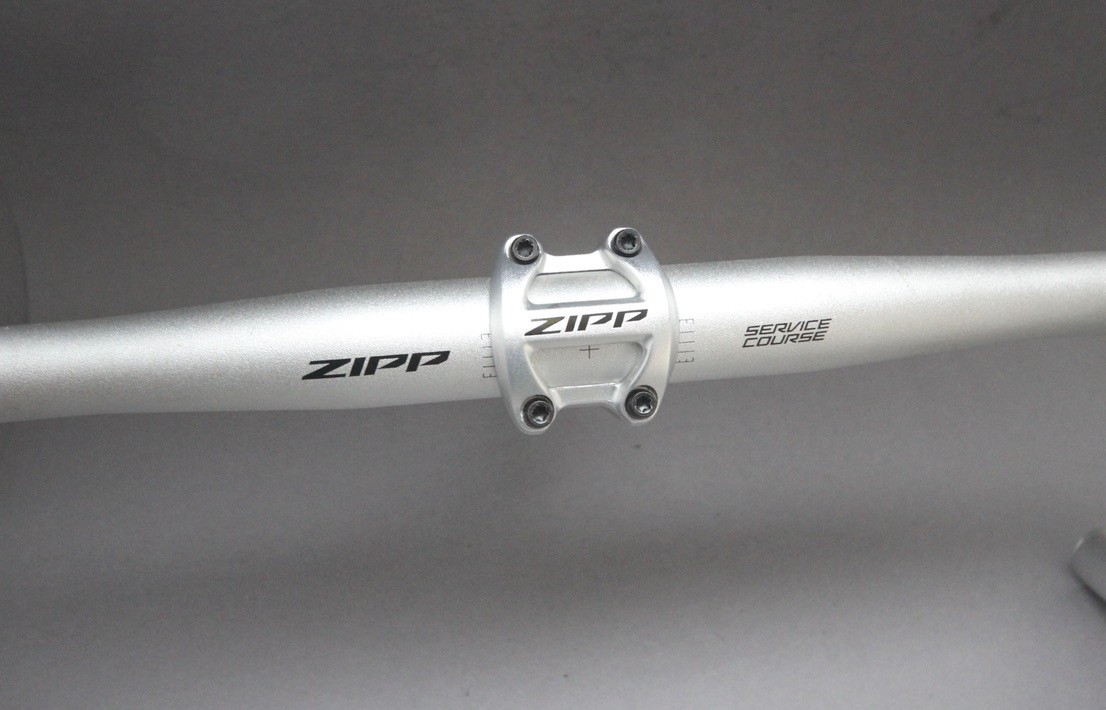 ZIPP Service Course Stem / 1 1/8″ 80mm / Silver / 44cm Handle Bar #VELOWIZARD