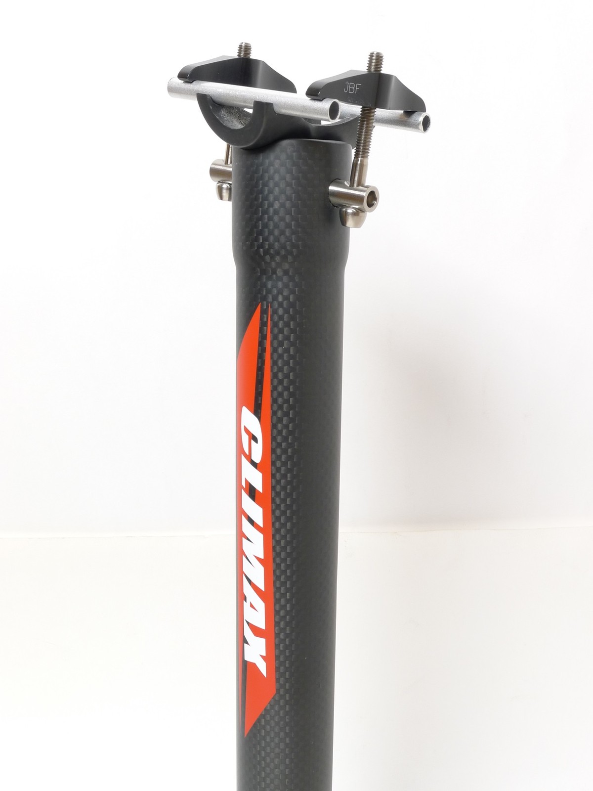 mr-ride 145g,34.9x350mm Climax SP02C 3K MATT carbon Seatpost Ti bolt bike Black