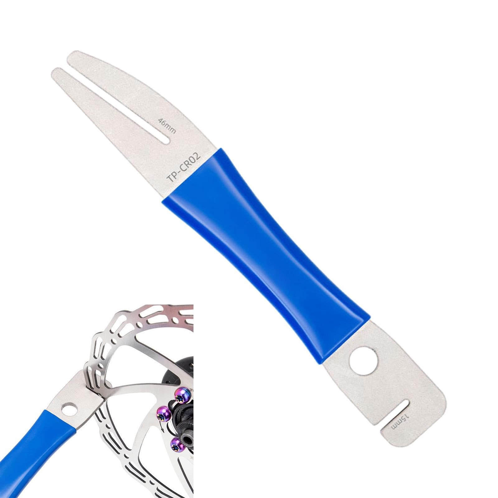 XuYelora Rotor Truing Fork, Brake Disc free size, As Picture Show