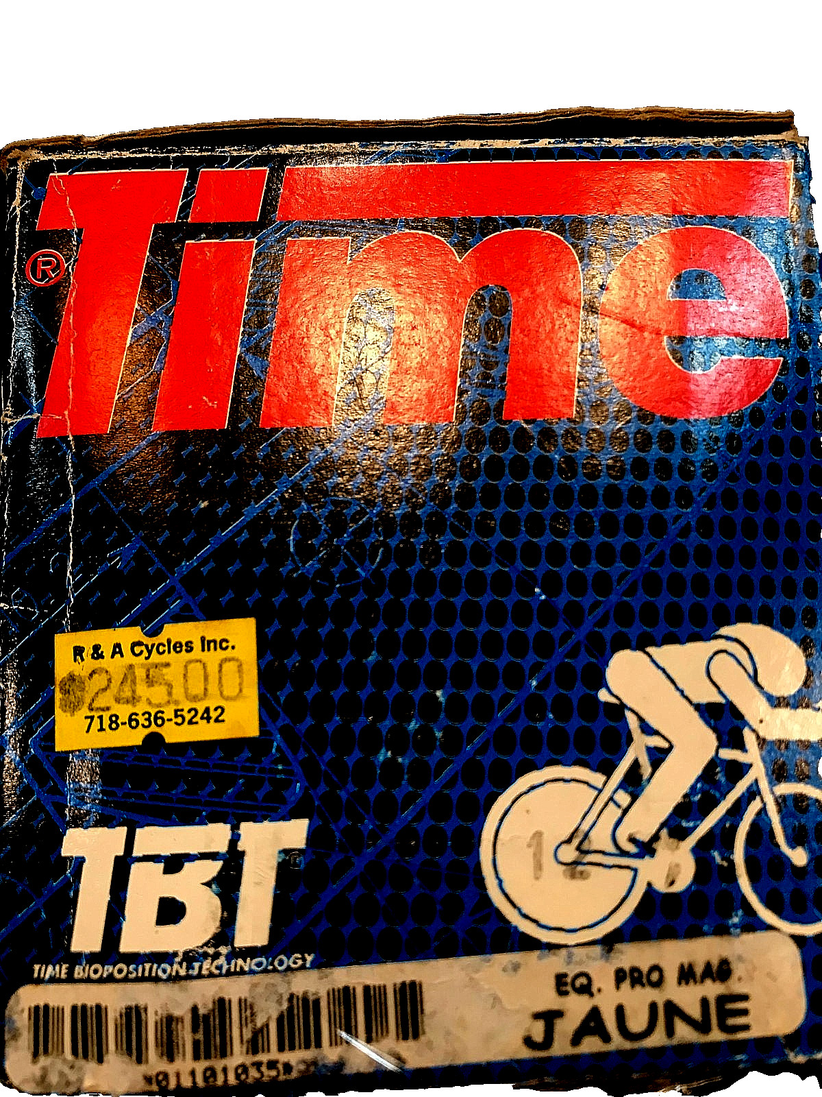 TIME CYCLING PEDALS EQUIPE LE DEFI PRO MAG UNUSED