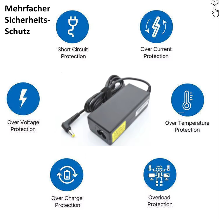 Power Supply 60W 42V 1.35A HP1202L3 Columbus Cyco Elfy ENIK HINERGY 36V Round Plug