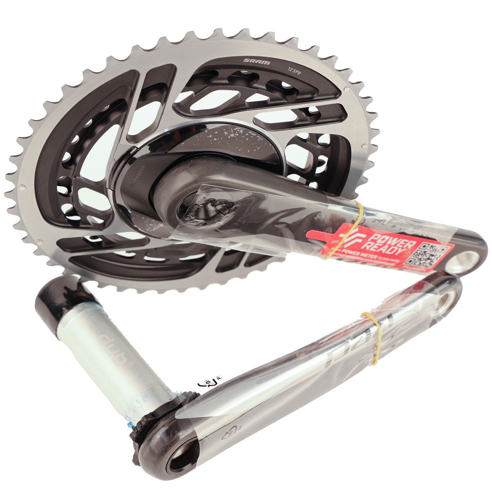 SRAM RED AXS D1 Crankset, 175mm, 12-Speed, 48/35T, Carbon, Direct Mount, DUB