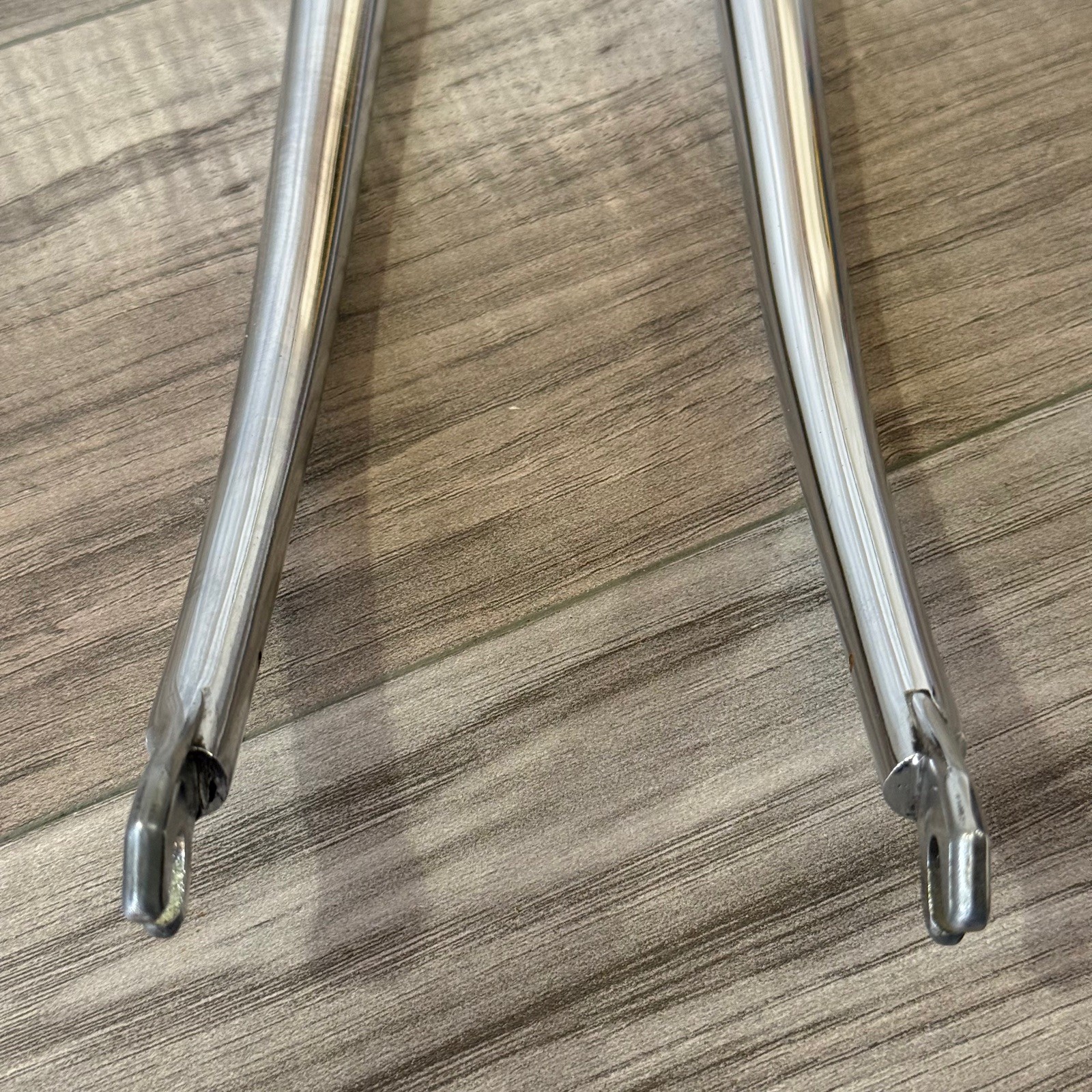 Reynolds 531 700C Chrome Fork 1-Inch Threaded 203mm 16/13 70s/80s CLEAN