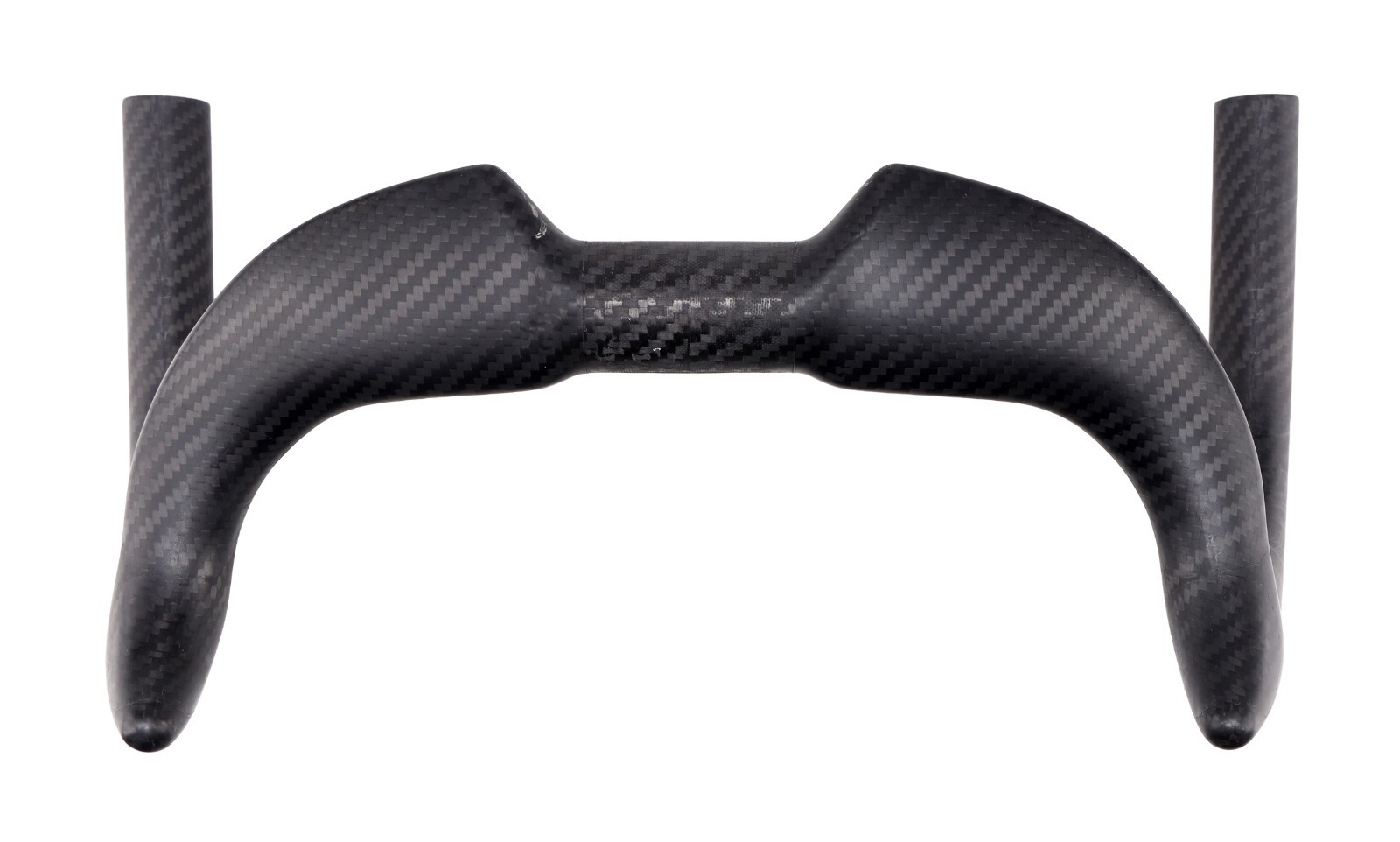 Velobike Bunch Bars Carbon Track Bike Endurance Handlebar 31.8 x 26cm 17º Flare