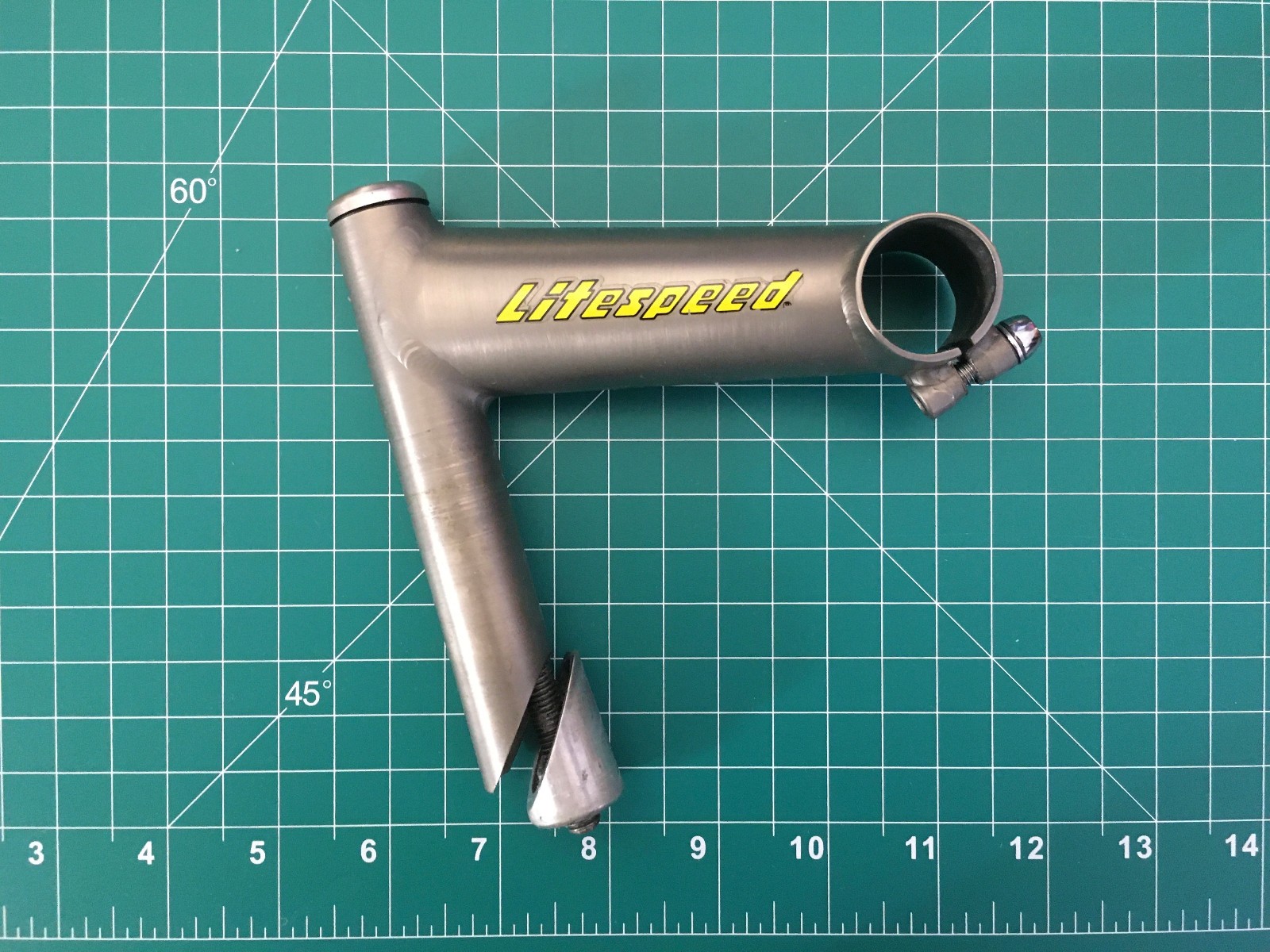 LITESPEED 1″ Titanium Quill Stem Ti 120.0mm Length 26.0mm Clamp 22.2 Vintage