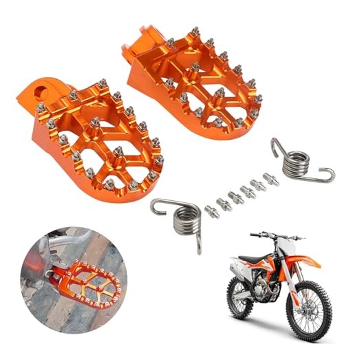 Motorcycle Foot Pegs Footpegs Footrests Foot Pedals Rests CNC for SX XC EXC