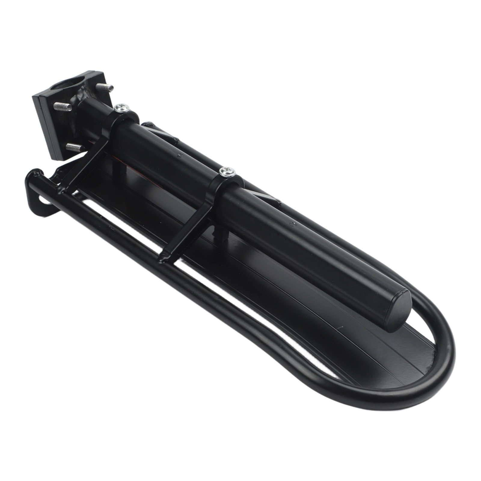 Lightweight Aluminum Rear Bike Pannier Rack with Quick Release Screw Mount