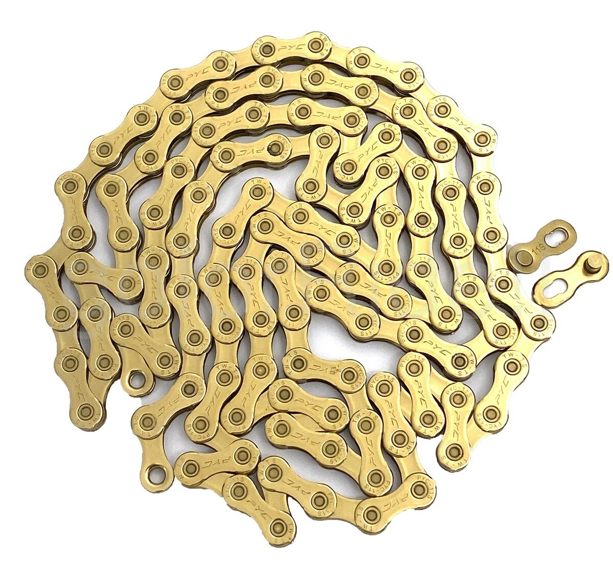 New PYC 11-Speed Ti Gold 1/2″X11/128″ 116L Bike Chain X11EL for SHIMANO/SRAM