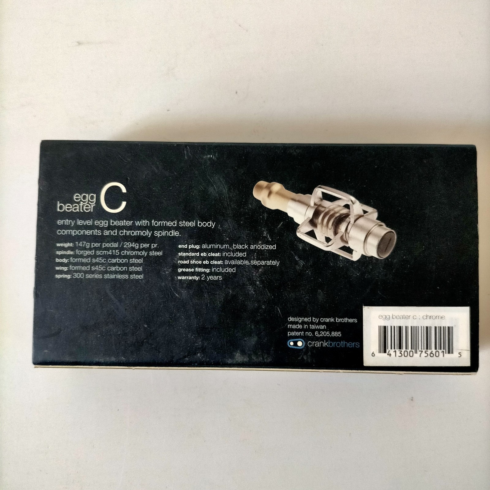 Egg Beater C CrankBrothers 147g per 294g per pair BRAND NEW IN BOX