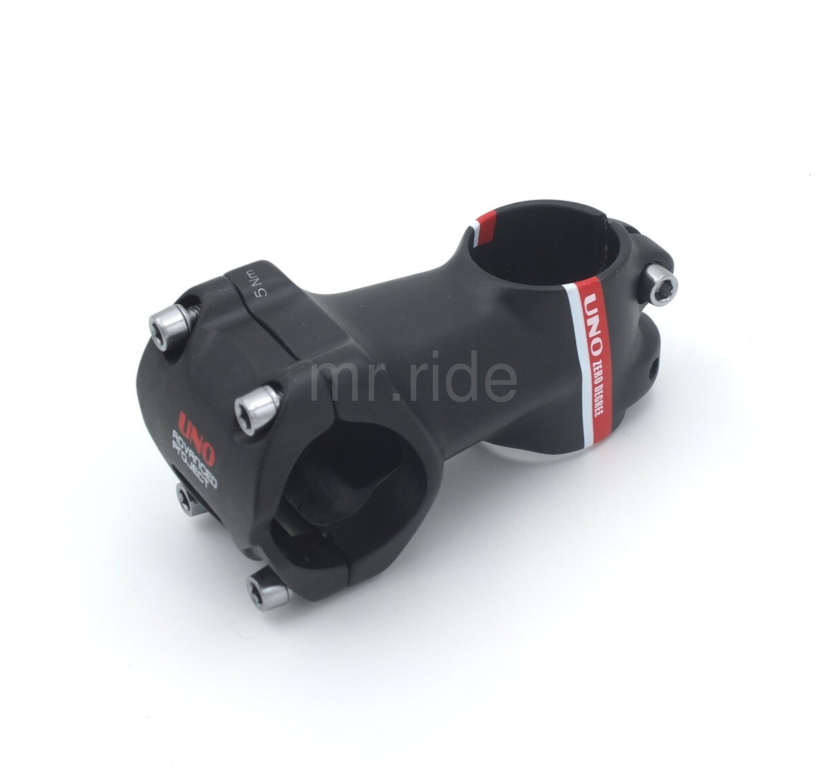 UNO 31.8mm Alloy Short Stem 35/45/55/65mm Flat Angle MTB Road Bike