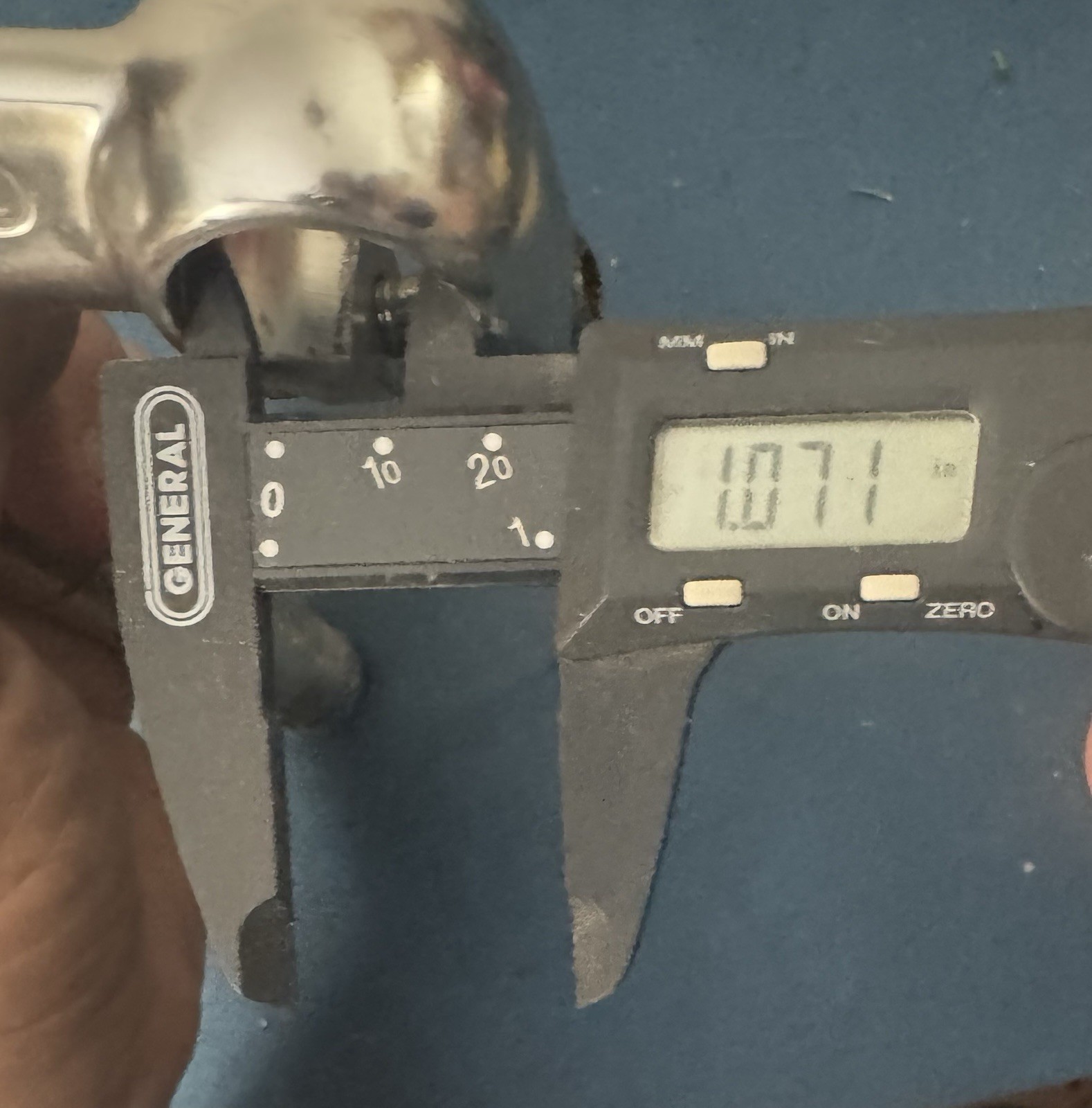 Dia-Compe Gran Comp .833 21.1mm Quill Stem 110mm Reach 27.2 Clamp Clean Polished
