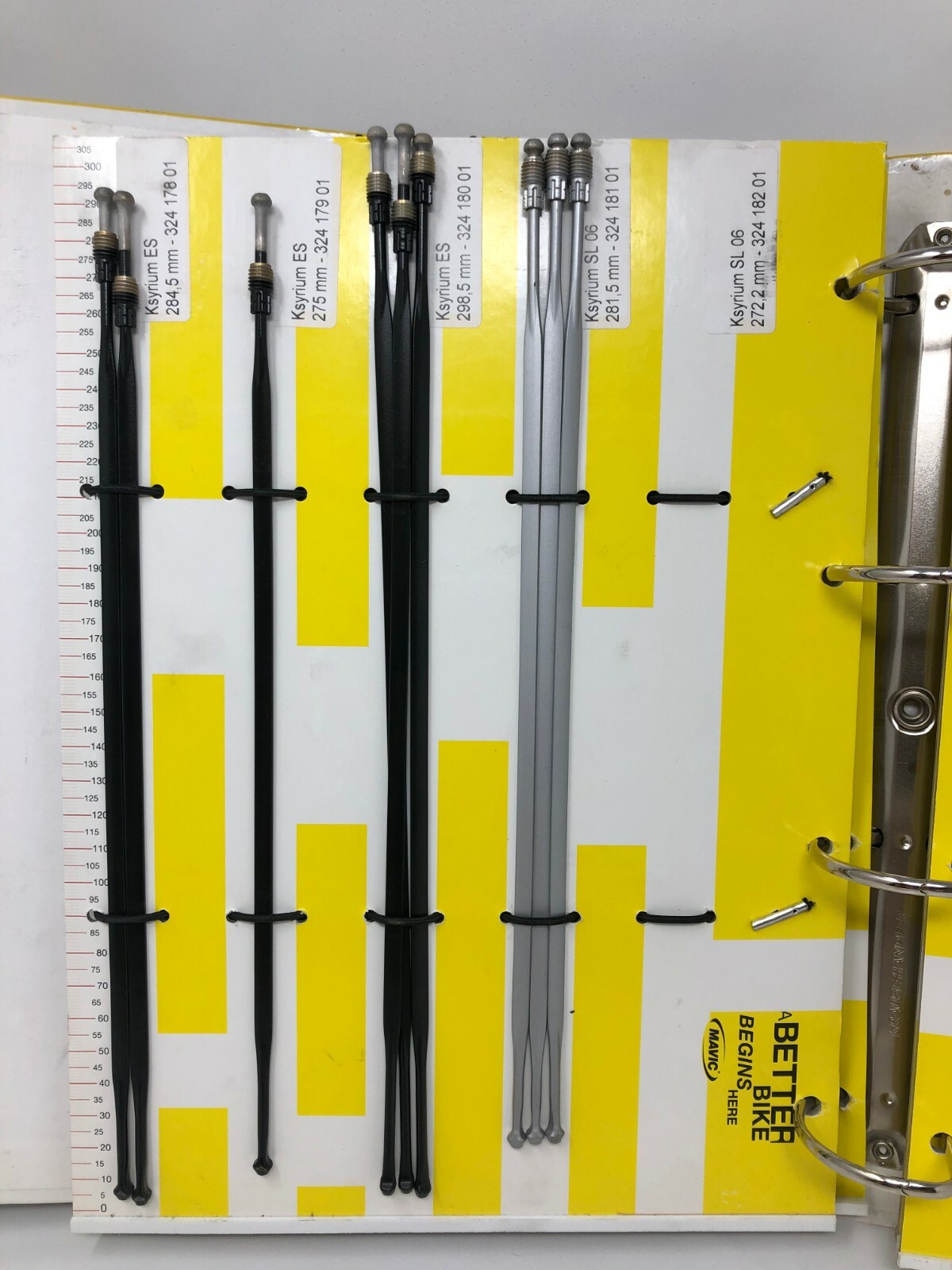 Various MAVIC Road Spokes Black Silver 34 Variations SELECT-A-SIZE