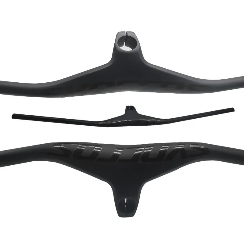 28.6mm -7Degree Mountain Bike Carbon Integrated Handlebar 660-800×70/80/90/100mm