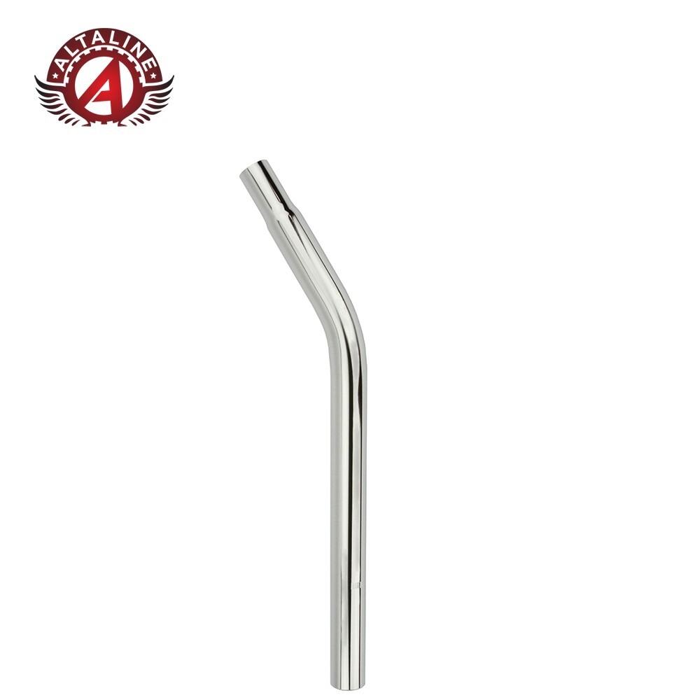 ALTALINE Bicycle(25.4mm) 1″ STEEL SEATPOST LAYBACK BMX CRUISER CHROME 7/8 SADDLE