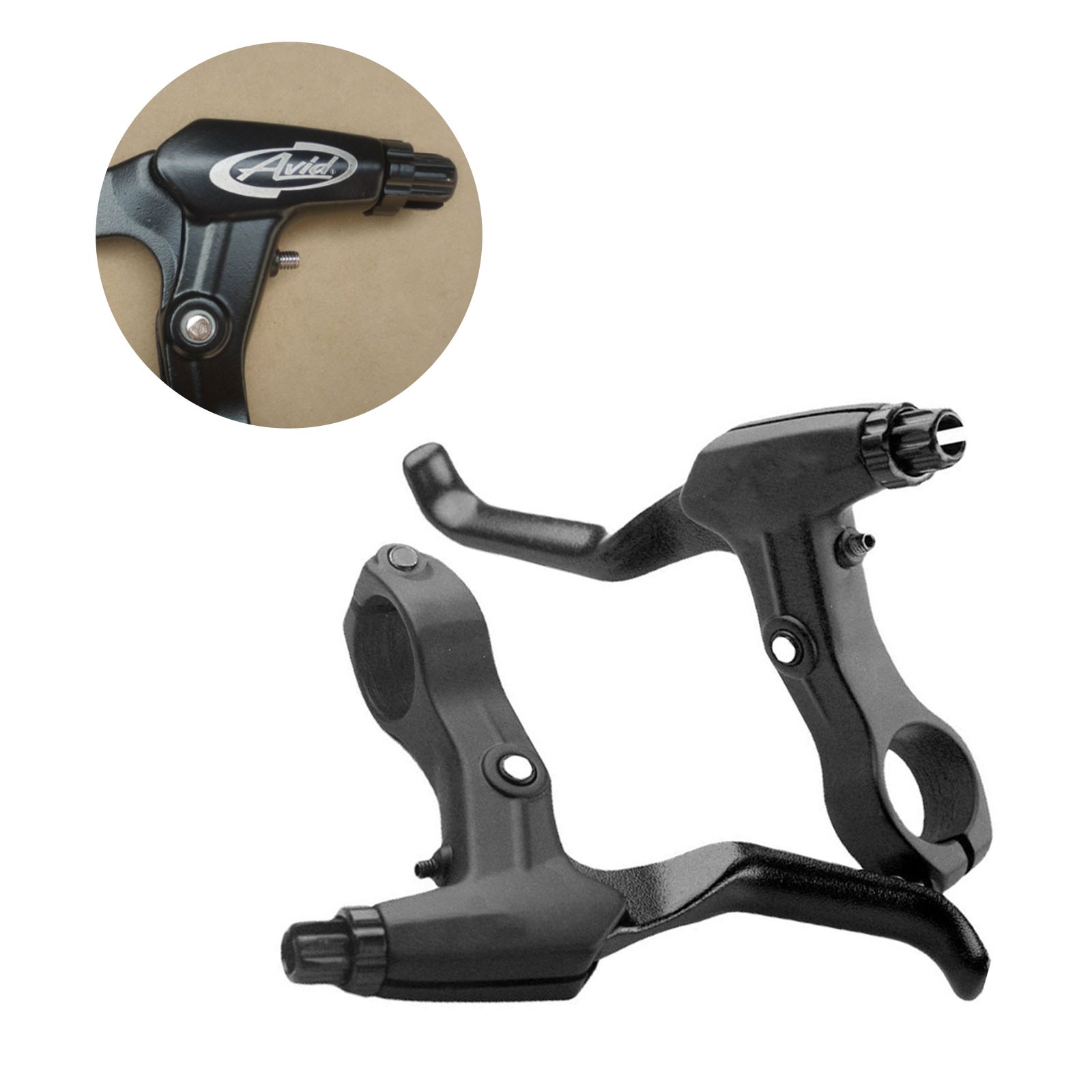 For Avid FR-5 BLACK Brake Levers Set V-Brake Disc Mountain Hybrid Bicycle BikeUG