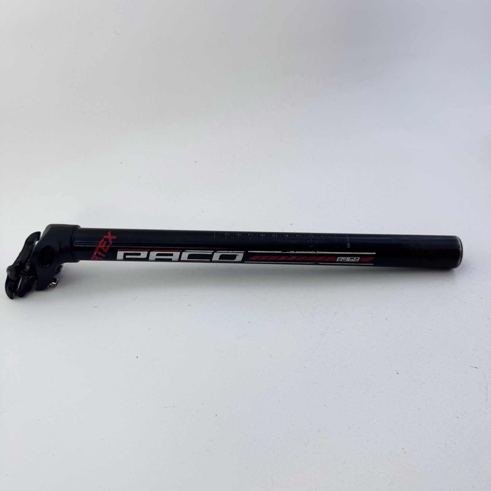 Vintage PACO Seatpost 27.2 mm Vertex Alloy 360 mm Mountain Bike Adjustable A57