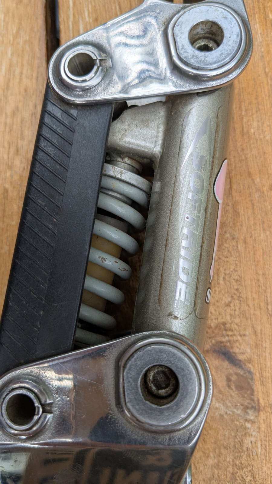 Vintage 140mm Softride Stem 1 In Threaded Quill Suspension MTB 25.4