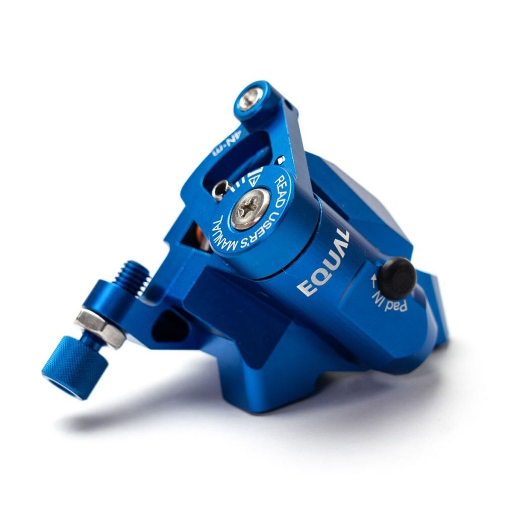 GROWTAC EQUAL Disc Brake Caliper Flat Mount Blue Single item