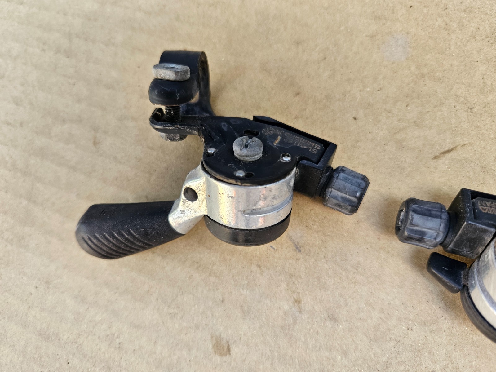 Vintage Shimano Deore 3×7 Thumb Shifters Indexed SIS 7 Speed SL-MT62 Japan