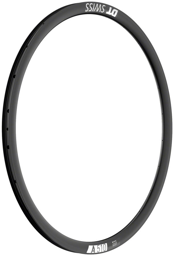 DT Swiss A 510 Rim – 700, Disc, Black, 24h