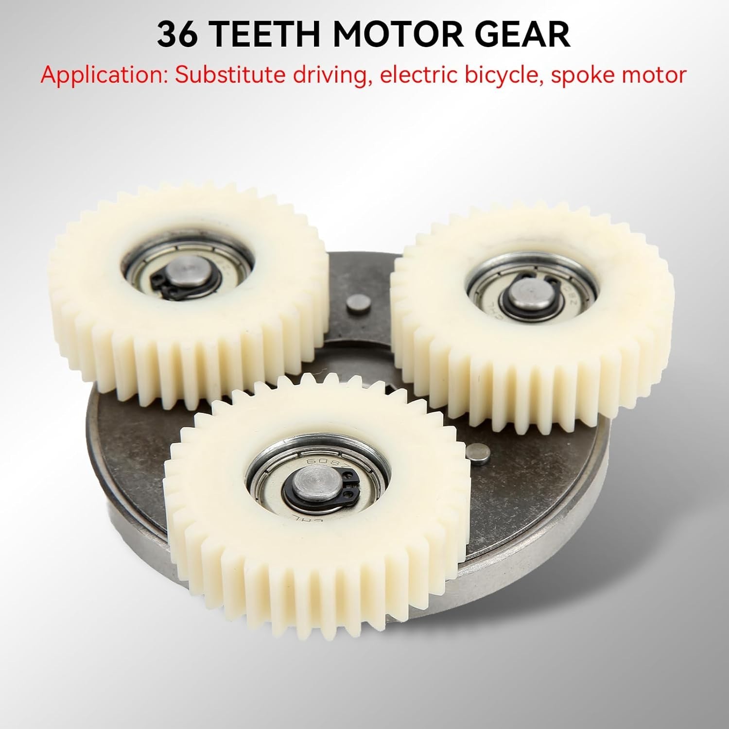E Bike Motor Gear Clutch Kit 36T Nylon Planetary Gears 500W 750W Replacement