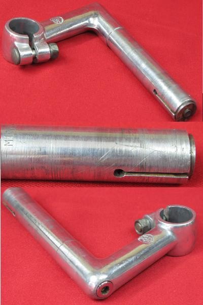 French-made Bike Headset Stem 90mm Protrusion 22mm diameter used