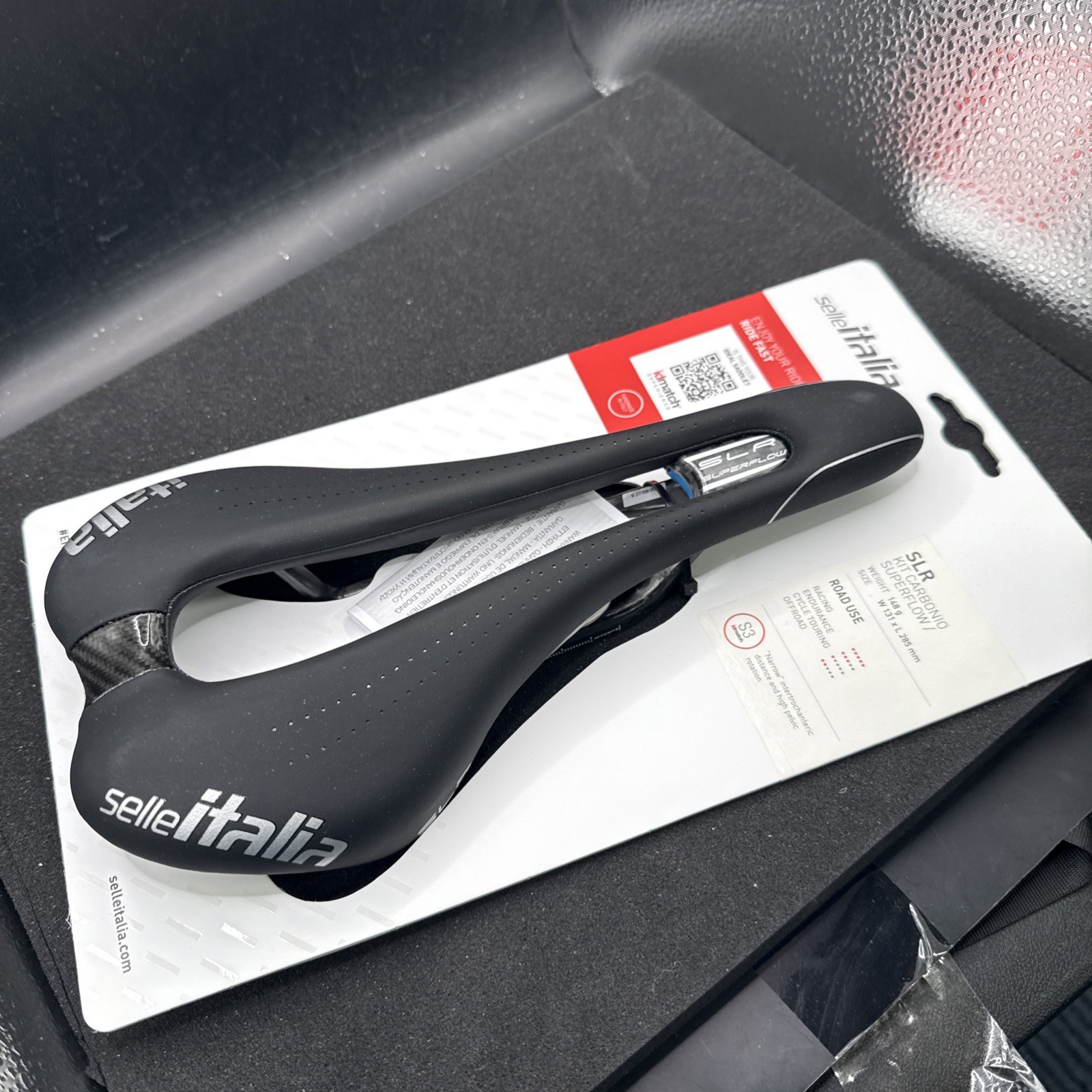 Selle Italia Slr Kit Carbonio Superflow 131mm Carbon Rails (9419-60)