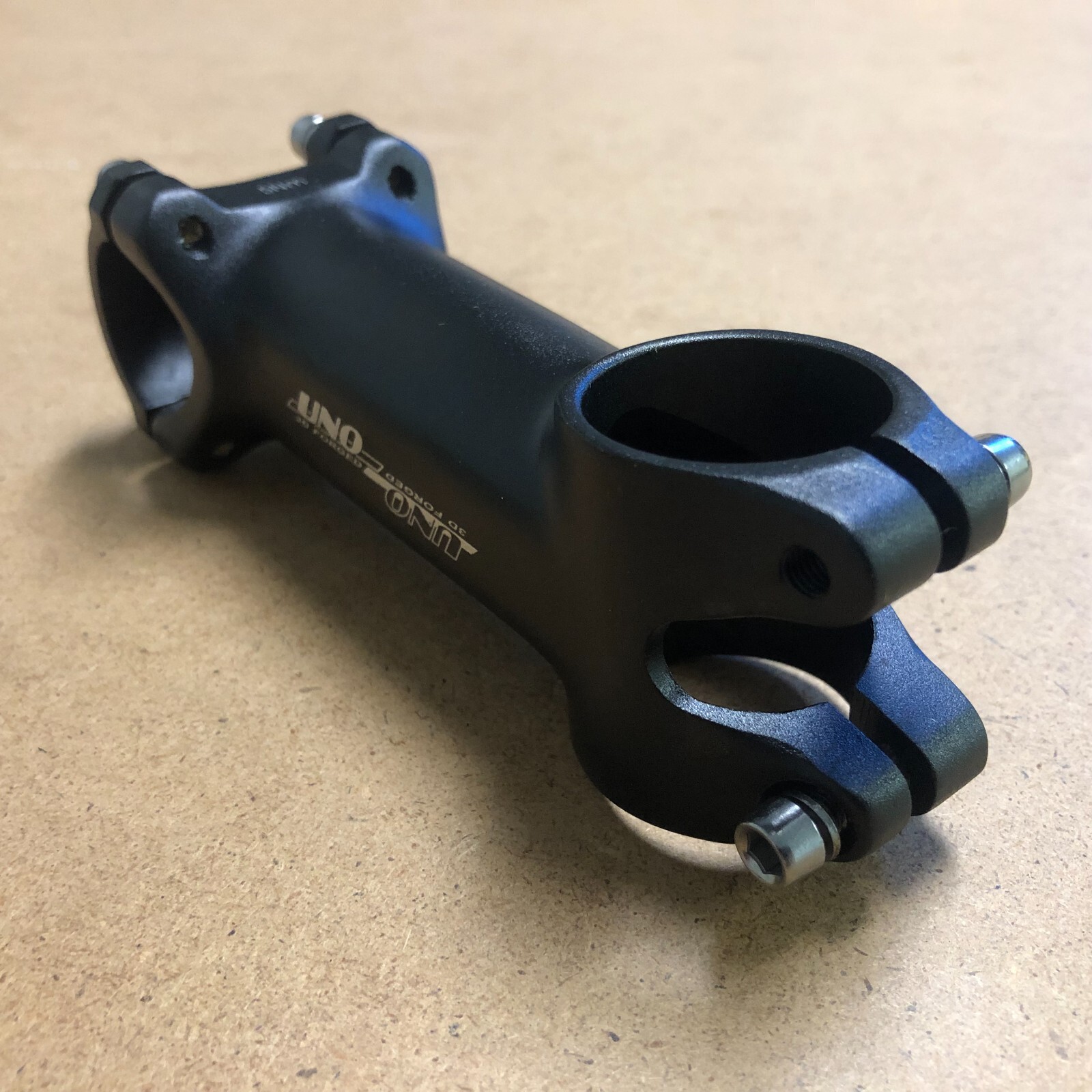 New Kalloy Bicycle Ahead Stem 1-1/8″ (28.6mm) 7 Deg Rise Bore 25.4 Matt Black