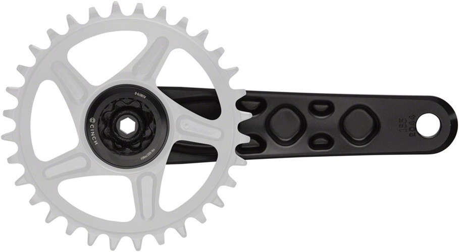 RaceFace Turbine Crankset – 165mm, Direct Mount, 136mm Spindle with CINCH Interf