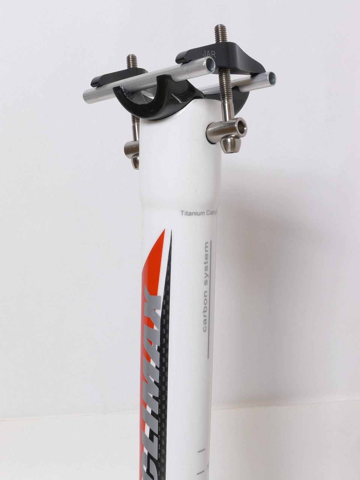mr-ride 140g,31.6x350mm Climax SP02C 3K gloss carbon Seatpost Road MTB White