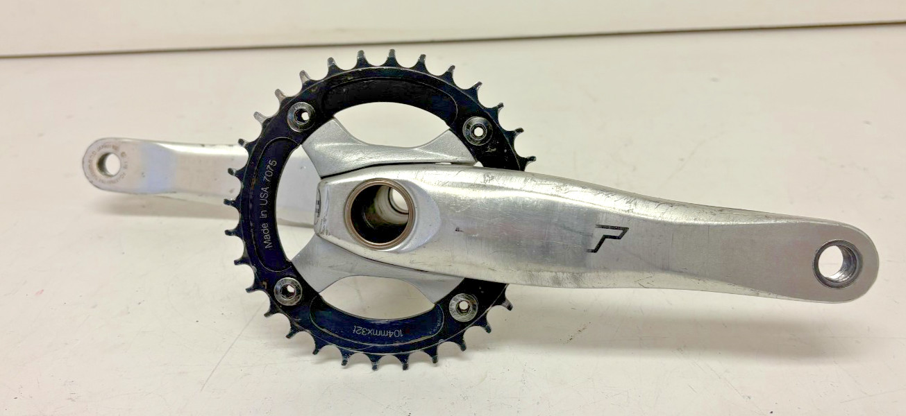 Shimano Deore XT FC-M760 175mm Silver Hollowtech II Crankset 32t Chainring