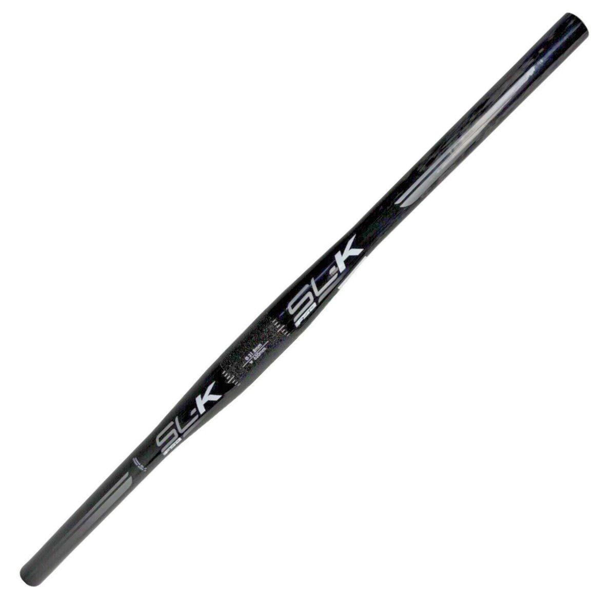 FSA SL-K CSI Carbon MTB Flat Handlebar 31.8mm 620mm 0mm Rise Black