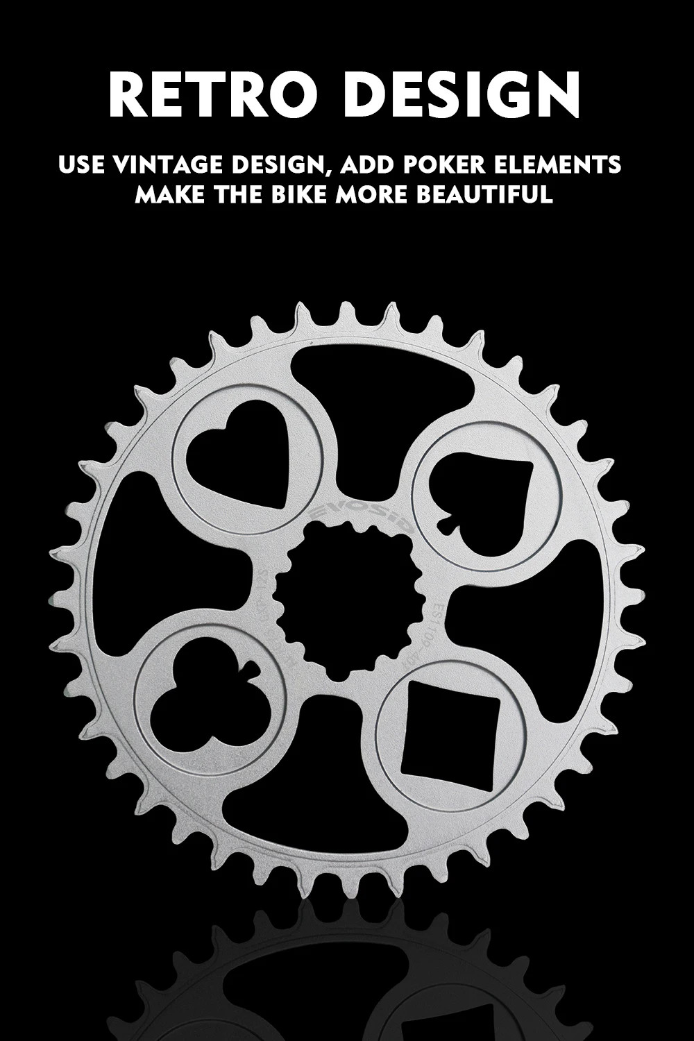 ROAD Bike Chainring 40 42 44T Folding Bike Single Disc Chainwheel 50 52 54 56T