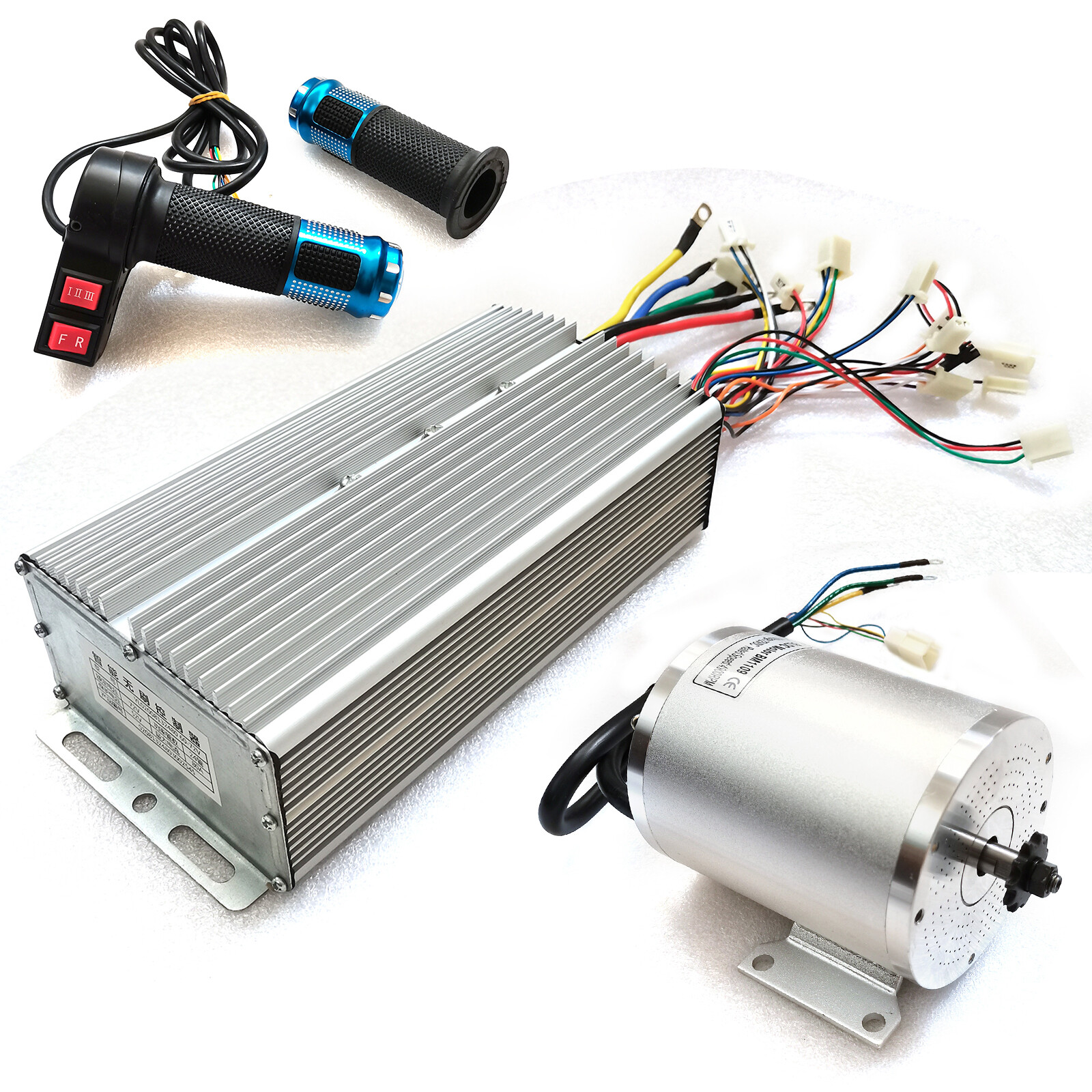 3000W 72V Electric Brushless DC Motor Controller Kit Fit E-Bike Scooter
