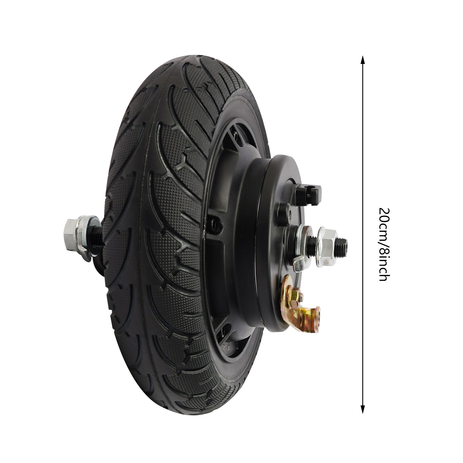 Electric Scooter Hub Motor Kit, Electric Conversion Kit With Reverse Throttle