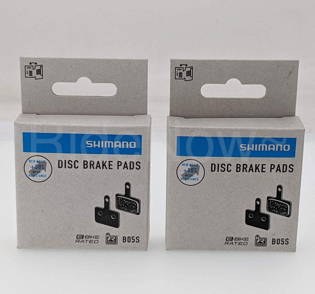 2Pr Shimano B05S RX Bicycle Resin Disc Brake Pads fit MT200 MT400 Altus Acera