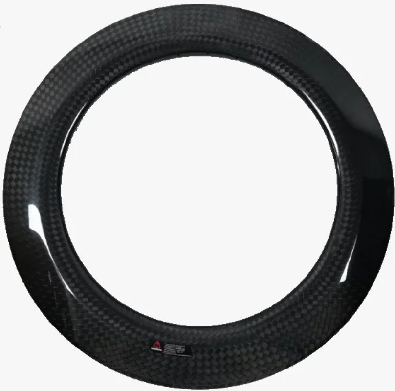 700c Carbon Fiber Road Bike Rims 88mm Height 26mm Width Tubeless Clincher Wheels