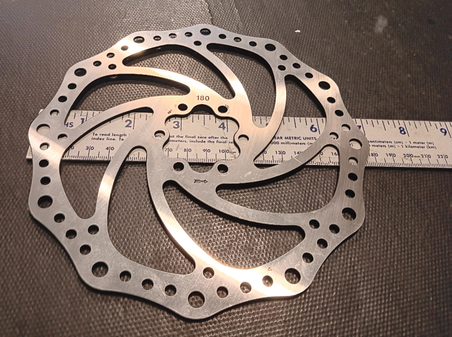 Phatmoto Front Rotor Taken Off A Brand NEW Bike Unused FAST SHIPPING!!