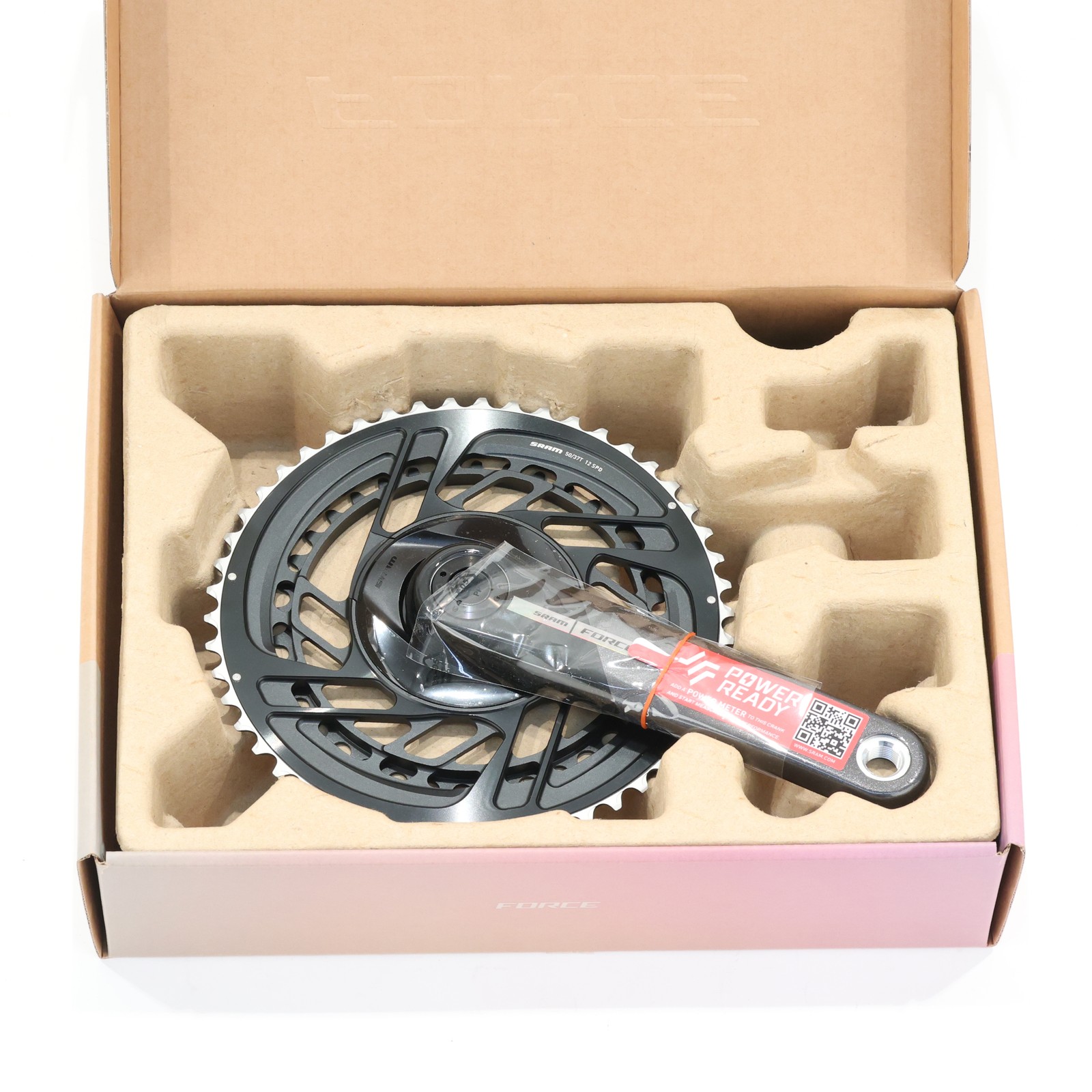 SRAM Force AXS Crankset 12-Speed 175mm 48/35T Black/Chrome
