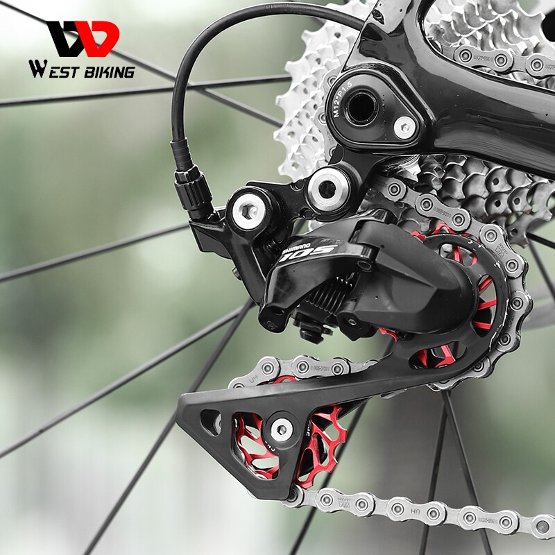 WEST BIKING Ceramic Rear Derailleur Pulley Bicycle 11T/13T Tension Pulley