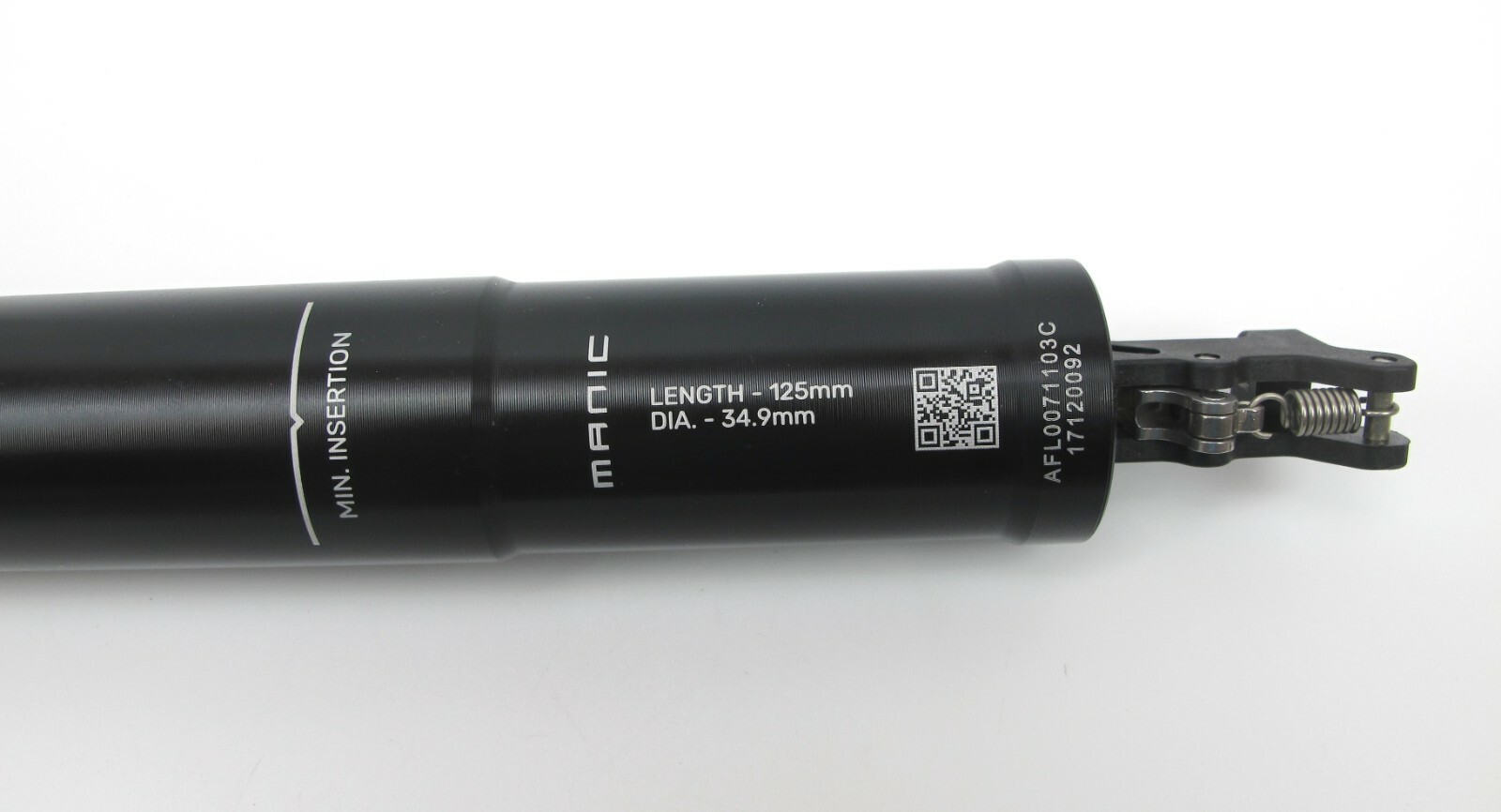 X-Fusion Manic Dropper Seatpost 34.9 125mm Internal w/ Remote $200 MSRP