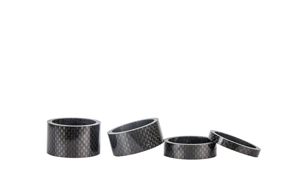 5/10/15/20 mm 4pieces 1 1/8″ Carbon Washers Carbon Fiber Spacers Headset Spacers