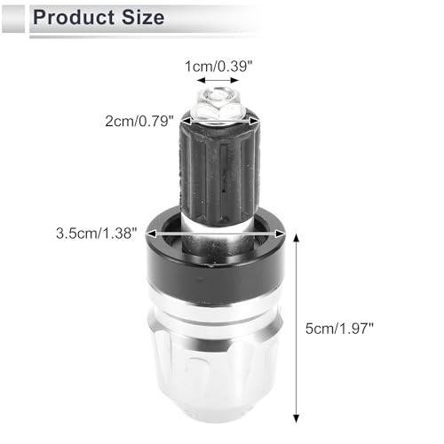 2pcs Motorcycle Bar Ends Plug Universal Handlebar Caps – Aluminum Alloy