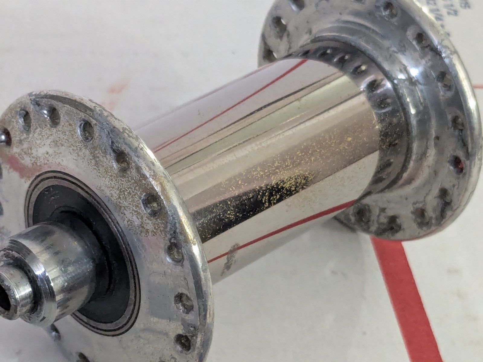 Vintage Phil Wood Front Hub 36H 9×100 QR Road Touring Mountain BMX Bike Wheel