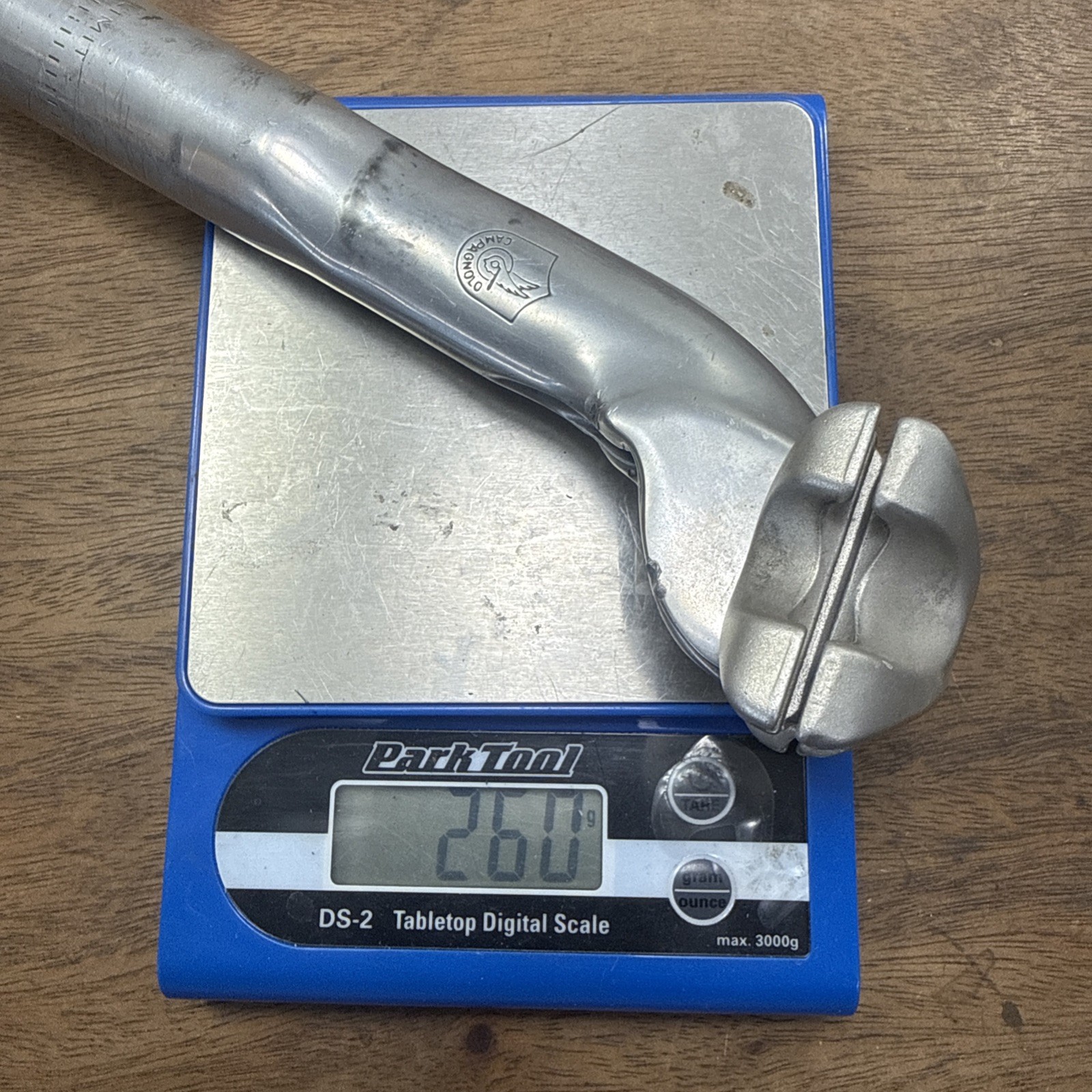 Campagnolo C-Record Era Chorus Aero 200mm Seatpost 27.2mm Engraved Logo