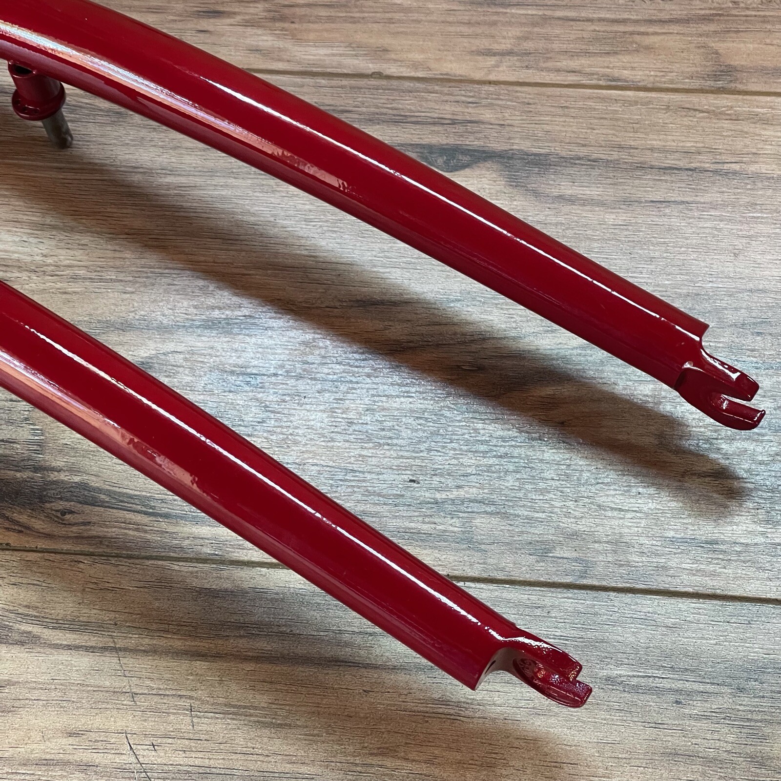 NOS Tange Ultra Lite MTB Prestige 1 1/8 Threaded 26 390 AtoC 138mm 776g Red
